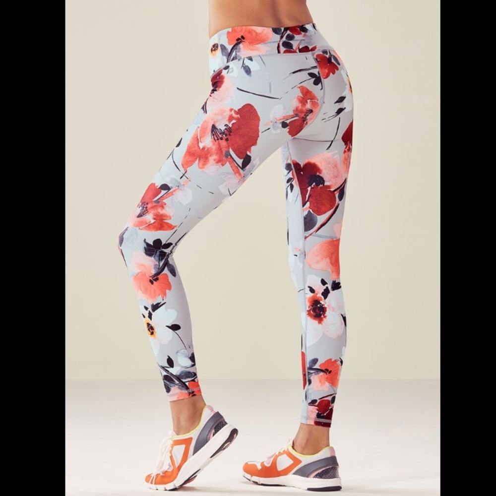 Salar 7/8 Leggings POWERHOLD | Floral Capri